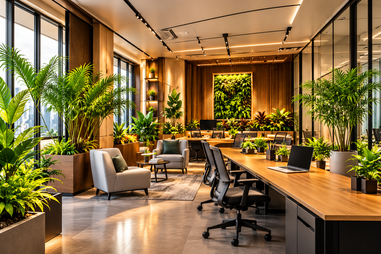 Office Plant Maintenance garden project